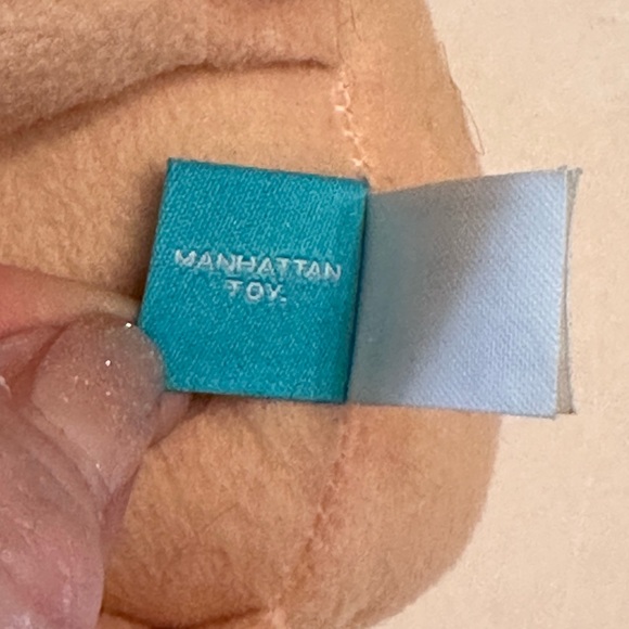 Manhattan Toy Soft Baby Doll Stella 14 inch Doll with Magnetic Mouth Yellow Hair - Picture 5 of 6